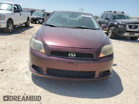 2007 Scion tC Spec with VIN JTKDE167970184208, listed as a Copart auction lot 52399535 with 158,416 mi miles and Salvage Title. Bid and sale history available at carsss.com. Image 5.