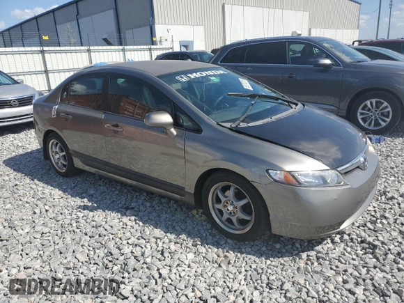 2008 Honda Civic LX with VIN 1HGFA16528L016129, listed as a Copart auction lot 55176215 with 263,994 mi miles and Clean Title. Bid and sale history available at DreamBid. Image 4.