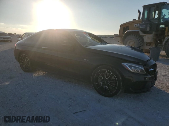 2018 Mercedes-Benz C 43 AMG with VIN WDDWJ6EB4JF686553, listed as a Copart auction lot 80314494 with 101,129 mi miles and Salvage Title. Bid and sale history available at DreamBid. Image 4.