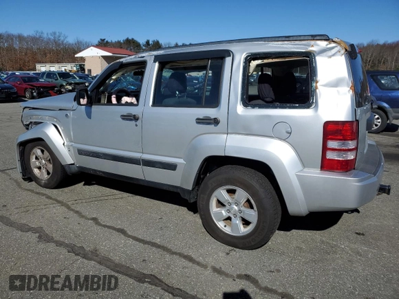 2012 Jeep Liberty Sport with VIN 1C4PJMAK8CW211242, listed as a Copart auction lot 47434565 with 112,723 mi miles and Salvage Title. Bid and sale history available at DreamBid. Image 2.