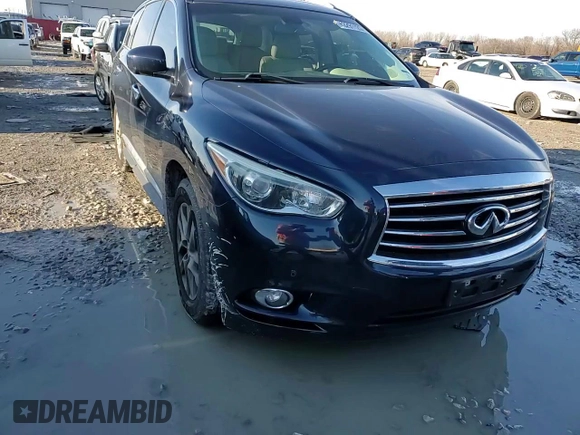 2015 Infiniti QX60 with VIN 5N1AL0MM1FC532353, listed as a Copart auction lot 43291125 with 87,530 mi miles and Salvage title. Bid and sale history available at DreamBid. Image 12.