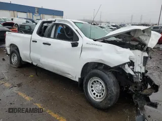 2020 Chevrolet Silverado 1500 Work Truck with VIN 1GCRYAEH6LZ117120, listed as a Copart auction lot 43200635 with 0 mi miles and Clean Title. Bid and sale history available at carsss.com. Image 4.