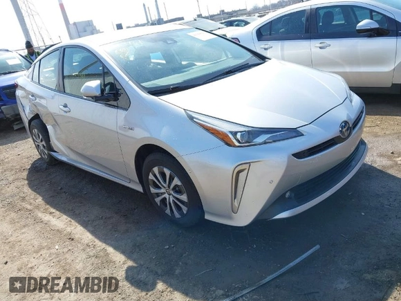 2019 Toyota Prius LE with VIN JTDL9RFU4K3010601, listed as a IAAI auction lot 41763901 with 62,560 mi miles and . Bid and sale history available at DreamBid. Image 1.