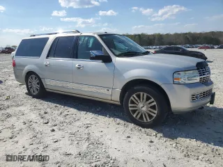 2007 Lincoln Navigator L with VIN 5LMFL27527LJ17403, listed as a Copart auction lot 50846035 with 222,833 mi miles and Clean Title. Bid and sale history available at carsss.com. Image 4.