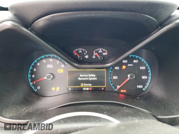 2022 Chevrolet Colorado 2WD Z71 with VIN 1GCGSDEN5N1332294, listed as a Copart auction lot 46087825 with 15,181 mi miles and Non repairable. Bid and sale history available at DreamBid. Image 9.