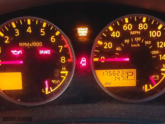 2005 Nissan Pathfinder LE with VIN 5N1AR18W65C701894, listed as a IAAI auction lot 41835924 with 175,623 mi miles. Bid and sale history available at carsss.com. Image 7.