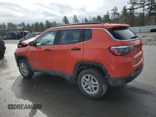 2021 Jeep Compass Sport z VIN 3C4NJDAB1MT500431, wystawiony jako Copart lot #51666125 z przebiegiem Nie podano mil oraz Szkoda całkowita • Salvage title. Historia ofert i sprzedaży dostępna na DreamBid. Obrazek 2.