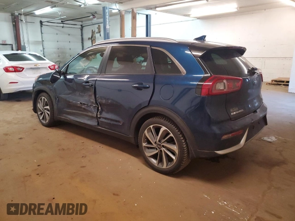 2017 Kia Niro Touring with VIN KNDCE3LC0H5063880, listed as a Copart auction lot 49809454 with 25,817 mi miles and Salvage Title. Bid and sale history available at carsss.com. Image 2.