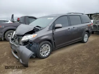2013 Toyota Sienna XLE AAS with VIN 5TDYK3DC2DS359176, listed as a Copart auction lot 49188545 with 168,661 mi miles and Salvage title. Bid and sale history available at DreamBid. Image 1.