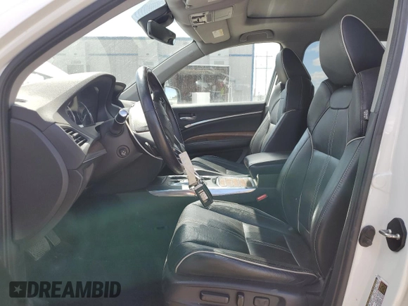 2017 Acura MDX Advance with VIN 5FRYD4H85HB004355, listed as a Copart auction lot 53860985 with 68,241 mi miles and Salvage title. Bid and sale history available at DreamBid. Image 7.