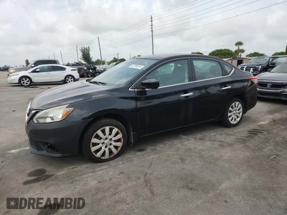 2017 Nissan Sentra SV with VIN 3N1AB7AP7HL722327, listed as a Copart auction lot 62739515 with 251,821 mi miles and Clean title. Bid and sale history available at DreamBid. Image 1.