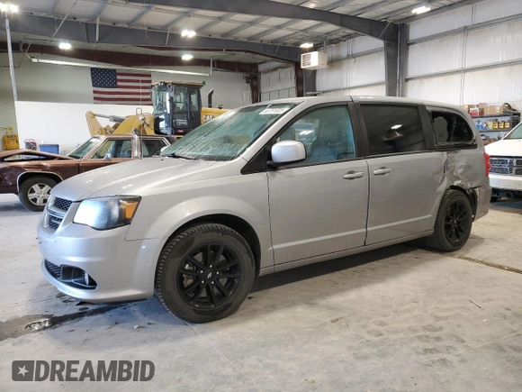2019 Dodge Grand Caravan GT with VIN 2C4RDGEG5KR688239, listed as a Copart auction lot 53791835 with 113,451 mi miles and Salvage Title. Bid and sale history available at DreamBid. Image 1.