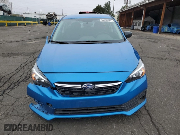 2020 Subaru Impreza with VIN 4S3GKAB64L3610177, listed as a Copart auction lot 54890585 with 14,256 mi miles and Salvage title. Bid and sale history available at DreamBid. Image 5.