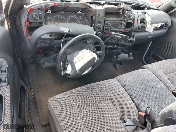 2001 Dodge Ram 1500 with VIN 1B7HC13Y01J200258, listed as a Copart auction lot 45881305 with 0 mi miles and Salvage Title. Bid and sale history available at carsss.com. Image 8.