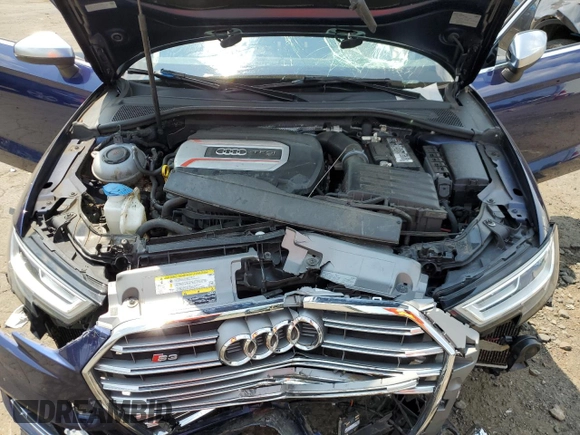 2018 Audi S3 Premium Plus with VIN WAUB1GFF8J1016174, listed as a Copart auction lot 58831683 with 63,122 mi miles. Bid and sale history available at carsss.com. Image 11.