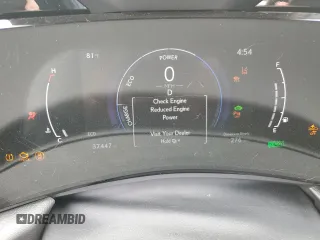 2022 Lexus NX 350h Luxury with VIN JTJHKCEZ0N2003737, listed as a Copart auction lot 56185694 with 37,447 mi miles and Salvage Title. Bid and sale history available at DreamBid. Image 9.