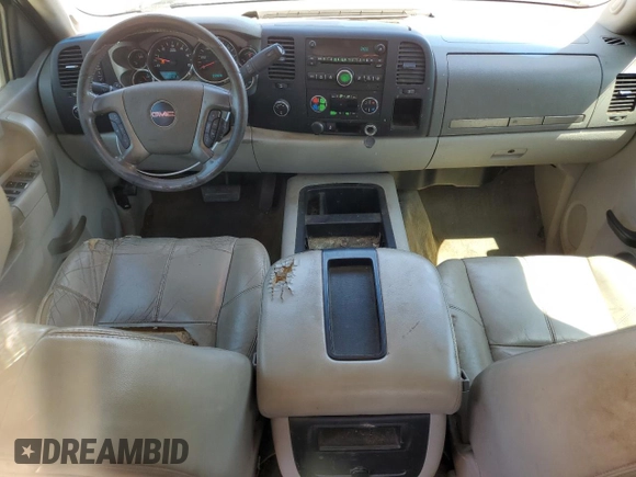 2012 GMC Sierra 1500 SLE with VIN 3GTP2VE76CG142719, listed as a Copart auction lot 53365495 with 244,537 mi miles and Salvage title. Bid and sale history available at DreamBid. Image 8.