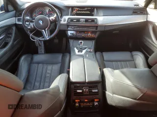 2016 BMW M5 with VIN WBSFV9C53GG343466, listed as a Copart auction lot 76460794 with 66,351 mi miles and Salvage Title. Bid and sale history available at carsss.com. Image 8.