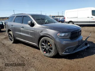 2017 Dodge Durango GT with VIN 1C4RDJDG8HC871246, listed as a Copart auction lot 52215345 with 86,570 mi miles and Salvage title. Bid and sale history available at DreamBid. Image 4.