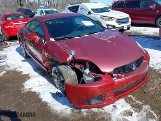 2009 Mitsubishi Eclipse GS with VIN 4A3AK24F79E029498, listed as a IAAI auction lot 41624958 with 186,600 mi miles. Bid and sale history available at carsss.com. Image 1.
