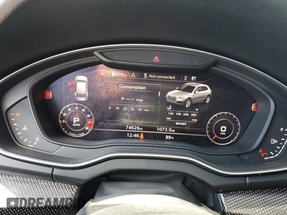 2020 Audi SQ5 Premium Plus with VIN WA1B4AFY6L2121781, listed as a Copart auction lot 62810055 with 74,626 mi miles and Non repairable. Bid and sale history available at DreamBid. Image 9.
