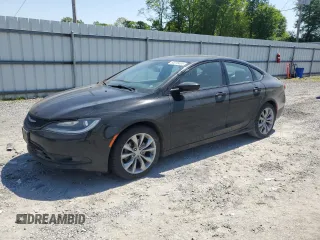 2015 Chrysler 200 S with VIN 1C3CCCBB0FN604457, listed as a Copart auction lot 53078495 with 130,397 mi miles and Salvage Title. Bid and sale history available at carsss.com. Image 1.
