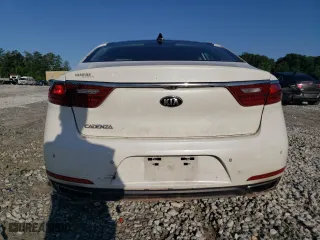 2017 Kia Cadenza Premium with VIN KNALC4J10H5043543, listed as a Copart auction lot 56414784 with 105,719 mi miles and Salvage Title. Bid and sale history available at carsss.com. Image 6.