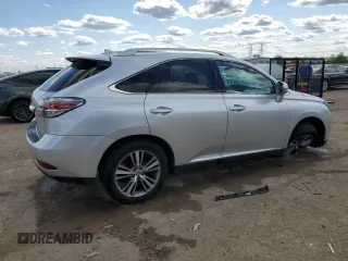 2015 Lexus RX 350 with VIN 2T2BK1BA7FC300143, listed as a Copart auction lot 58147855 with 89,512 mi miles and Salvage title. Bid and sale history available at DreamBid. Image 3.
