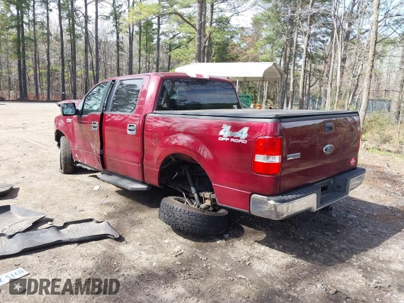 2006 Ford F-150 XLT with VIN 1FTPW14596KC84539, listed as a IAAI auction lot 41833157 with 1 mi miles. Bid and sale history available at carsss.com. Image 3.