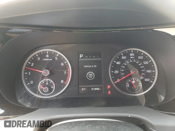 2022 Kia K5 GT-Line z VIN 5XXG64J28NG085177, wystawiony jako Copart lot #61235273 z przebiegiem 31 846 mil mil oraz Nie do naprawy • Non repairable. Historia ofert i sprzedaży dostępna na DreamBid. Obrazek 9.