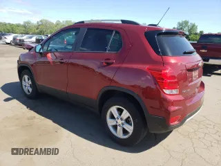 2022 Chevrolet Trax LT with VIN KL7CJPSM1NB564493, listed as a Copart auction lot 57757815 with 17,750 mi miles and Salvage title. Bid and sale history available at DreamBid. Image 2.