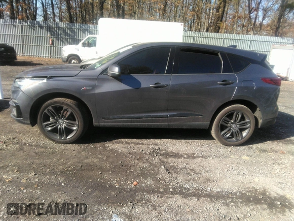 2020 Acura RDX w/A-Spec Pkg with VIN 5J8TC2H68LL040050, listed as a IAAI auction lot 41513493 with 128,217 mi miles. Bid and sale history available at carsss.com. Image 14.