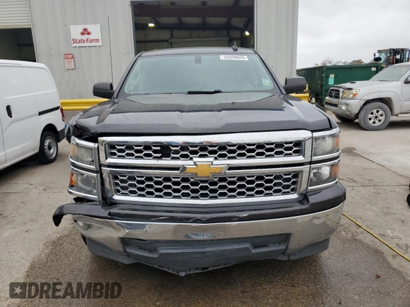 2015 Chevrolet Silverado 1500 LT with VIN 3GCPCREC0FG523276, listed as a Copart auction lot 53350035 with 97,141 mi miles and Salvage Title. Bid and sale history available at DreamBid. Image 5.