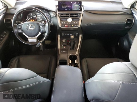 2020 Lexus NX 300 with VIN JTJGARBZ0L5008616, listed as a Copart auction lot 53568655 with 59,370 mi miles and Salvage title. Bid and sale history available at DreamBid. Image 8.