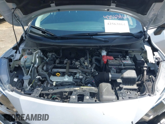 2024 Nissan Versa S with VIN 3N1CN8DV0RL820066, listed as a IAAI auction lot 42563864 with 38,749 mi miles and . Bid and sale history available at DreamBid. Image 10.