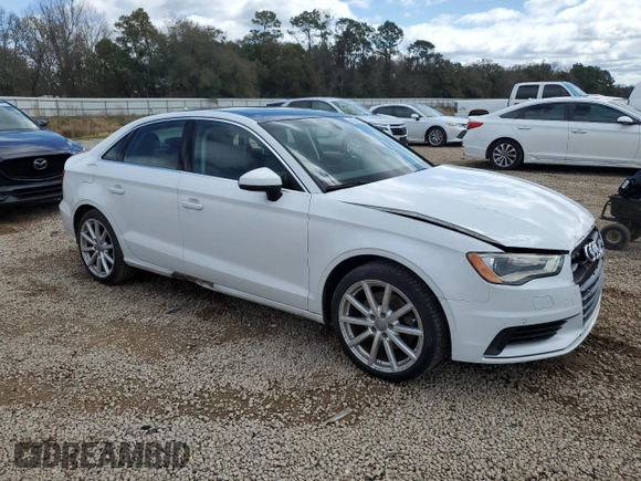 2016 Audi A3 1.8T Premium Plus with VIN WAUC7GFF5G1026575, listed as a Copart auction lot 48364935 with 95,607 mi miles and Salvage Title. Bid and sale history available at carsss.com. Image 4.