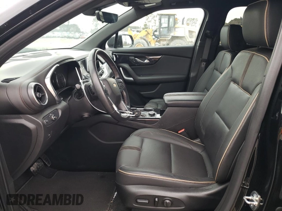 2020 Chevrolet Blazer Premier with VIN 3GNKBFRS7LS611254, listed as a Copart auction lot 44206524 with 41,485 mi miles and . Bid and sale history available at DreamBid. Image 7.