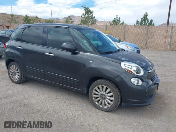 2014 FIAT 500L Easy with VIN ZFBCFABH2EZ003475, listed as a IAAI auction lot 42750417 with 144,930 mi miles and . Bid and sale history available at DreamBid. Image 1.