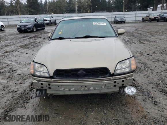 2001 Subaru Legacy with VIN 4S3BE645016202306, listed as a Copart auction lot 45784295 with 93,256 mi miles and Salvage title. Bid and sale history available at DreamBid. Image 5.