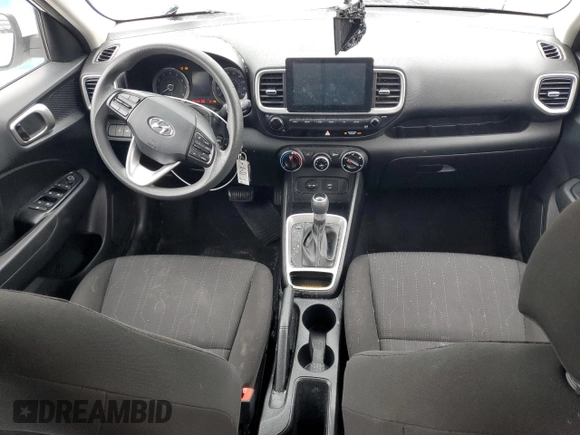 2021 Hyundai Venue SE with VIN KMHRB8A34MU067106, listed as a Copart auction lot 50982945 with 92,455 mi miles and Salvage Title. Bid and sale history available at DreamBid. Image 8.