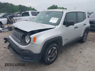 2015 Jeep Renegade Sport with VIN ZACCJBAT4FPB29201, listed as a IAAI auction lot 39193750 with 116,799 mi miles and . Bid and sale history available at DreamBid. Image 2.