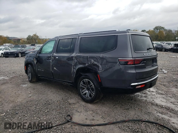 2024 Jeep Wagoneer Series II with VIN 1C4SJRBP7RS165095, listed as a Copart auction lot 77881604 with 17,048 mi miles and Clean title. Bid and sale history available at DreamBid. Image 2.