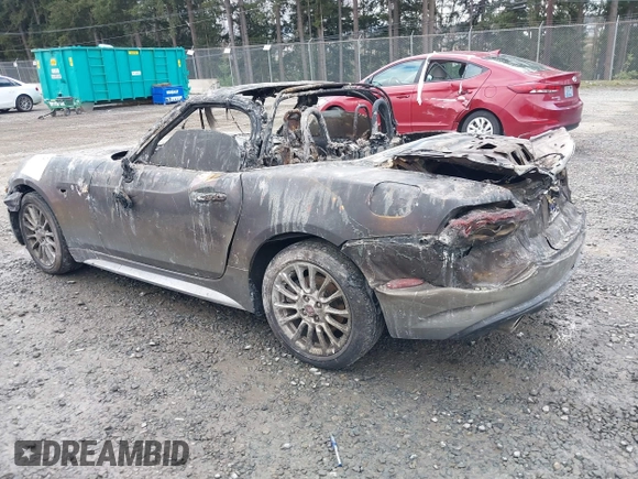 2017 FIAT 124 Spider Elaborazione Abarth z VIN JC1NFAEK7H0104174, wystawiony jako IAAI lot #41700507 z przebiegiem Nie podano mil oraz . Historia ofert i sprzedaży dostępna na DreamBid. Obrazek 3.