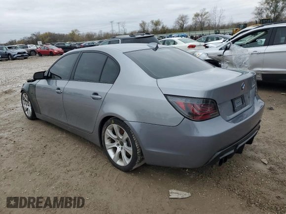 2004 BMW 5 Series 545iA with VIN WBANB335X4B110599, listed as a Copart auction lot 78987354 with 96,389 mi miles and Salvage Title. Bid and sale history available at carsss.com. Image 2.