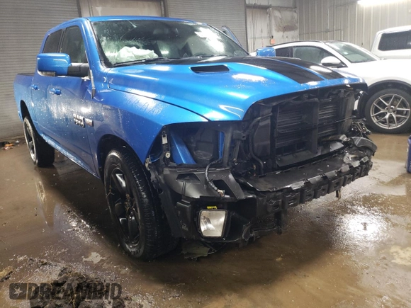 2018 Ram 1500 Night with VIN 1C6RR7MT9JS196060, listed as a Copart auction lot 51763415 with 63,398 mi miles and Salvage Title. Bid and sale history available at carsss.com. Image 4.