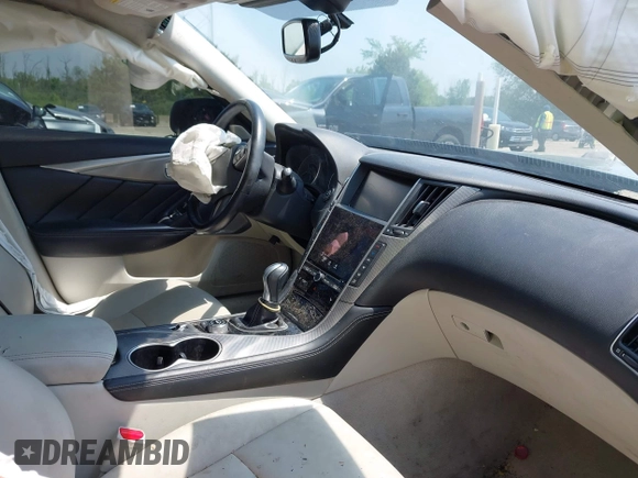 2017 Infiniti Q50 Premium z VIN JN1EV7AR1HM834900, wystawiony jako IAAI lot #42435638 z przebiegiem 76 937 mil mil oraz . Historia ofert i sprzedaży dostępna na DreamBid. Obrazek 5.