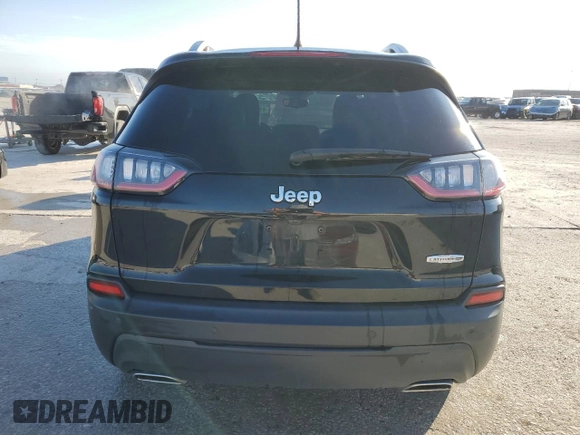 2021 Jeep Cherokee Latitude Lux with VIN 1C4PJLMX5MD107631, listed as a Copart auction lot 87474524 with 87,041 mi miles and Salvage Title. Bid and sale history available at carsss.com. Image 6.
