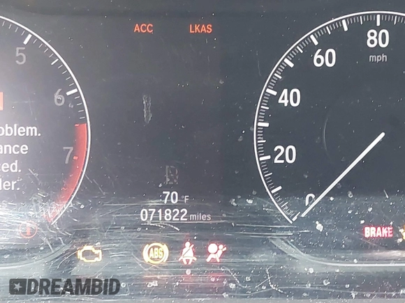2020 Honda Accord EX with VIN 1HGCV1F41LA056074, listed as a IAAI auction lot 42123670 with 71,822 mi miles and . Bid and sale history available at DreamBid. Image 16.