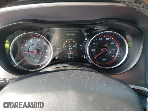 2019 Dodge Charger SXT with VIN 2C3CDXBGXKH703032, listed as a Copart auction lot 57716095 with 89,261 mi miles and Salvage title. Bid and sale history available at DreamBid. Image 9.