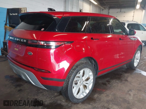 2020 Land Rover Range Rover Evoque SE z VIN SALZP2FX6LH049060, wystawiony jako IAAI lot #42270969 z przebiegiem 39 696 mil mil oraz . Historia ofert i sprzedaży dostępna na DreamBid. Obrazek 4.
